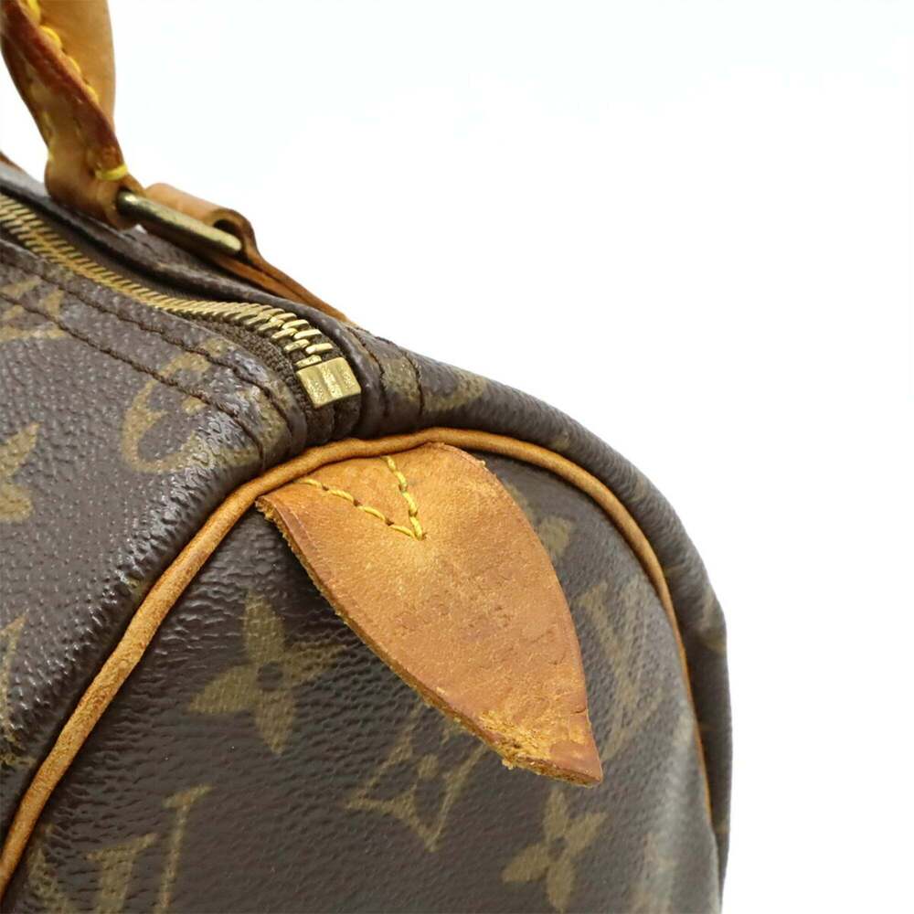 LOUIS VUITTON Brown Monogram Speedy 25 Boston Bag - Picture 9 of 9
